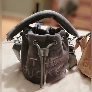 Grey Bucket Bag